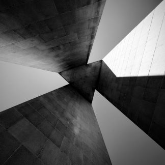 Converge blank and white photography print by Mark Hulskamp