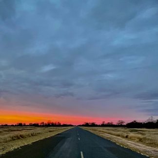 Endless road landscape photography print by Mark Hulskamp