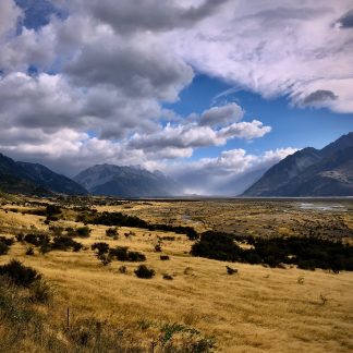 Storm over the valley landscape photography print by Mark Hulskamp